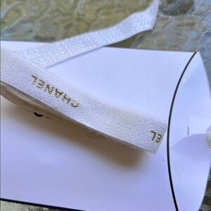 Chanel ribbon with Chanel gift box